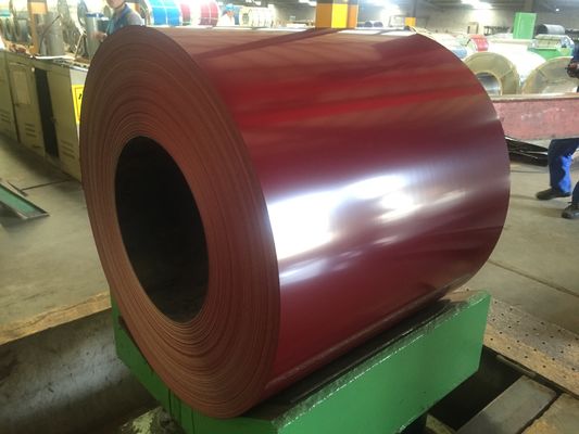 Voorgeverfd gegalvaniseerd staal Alle RAL-kleuren PPGI PPGL Stalen spoelen met ISO9001-certificering Klanten Monsters Kleur
