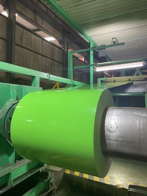 Dubbel gecoate kleur geverfde metalen rolverf gegalvaniseerde kleurcoating PPGI PPGL staal spoel/platen in spoelen voor RAL kleur