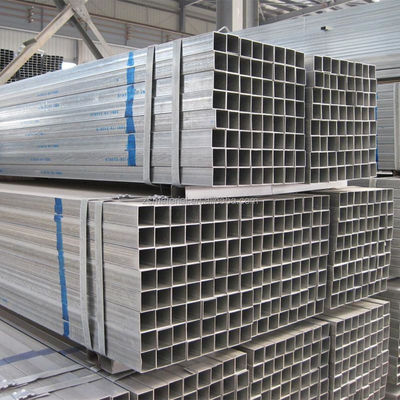 ASTM-staal 100x100 MS gegalvaniseerd vierkant buis holle sectie staal met facturatie naar feitelijk gewicht