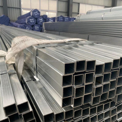 ASTM-staal 100x100 MS gegalvaniseerd vierkant buis holle sectie staal met facturatie naar feitelijk gewicht