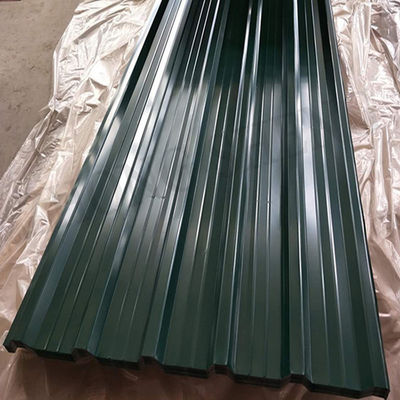 Z30-275g Zinkcoating 26 28 30 Gauge Voorgeverfd gegalvaniseerd PPGI ijzeren gegolfde dakplaat voor uw project