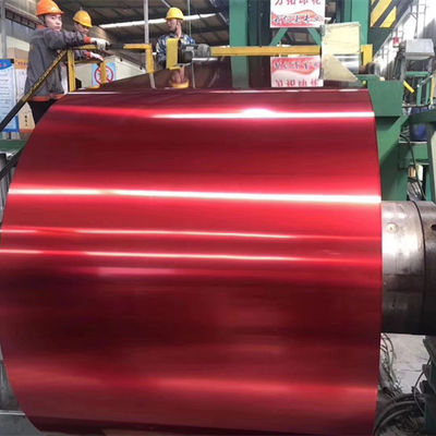 600-1500 mm Breedte PPGI-staal spoel voor directe verkoop ASTM JIS gegalvaniseerd met een kleurencoating