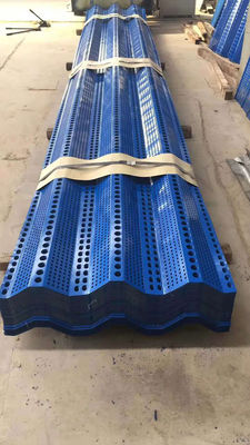 Ocean Blue 0,18 mm Kleurgecoate geverfde IBR gegolfde staal PPGI dakplaat met volledige hardheid en gegalvaniseerd oppervlak