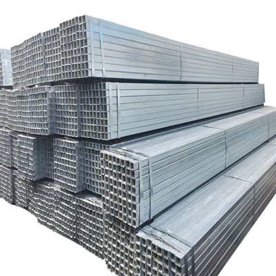 Bouwstructuur Sectie Vorm Vierkante Warm gedompelde Gi gegalvaniseerde stalen buis voor het bouwen ASTM Pre-Scaffolding Ronde
