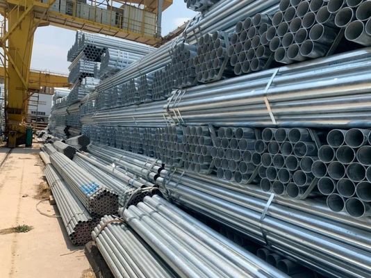 API Pipe Welding Service Productie 3,5 mm 2,5 mm Dikte Ronde gegalvaniseerde buis voor gebouwen