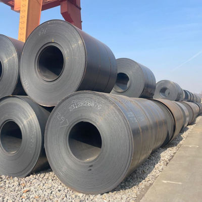 Gepersonaliseerde grootte Q235 Warmgewalste zachte staal spoel HRC 4mm 6mm 8mm voor sterkte Staalplaat verwerking Service