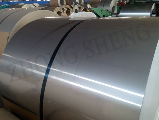 Hoge sterkte roestvrij staal spoel 2b 304 316 met aangepaste lengte en dikte 0,1-300 mm