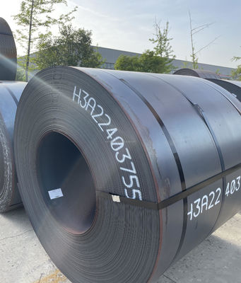 Q235b Q345b Q355b Astm A36 Carbon Steel Hot Rolled Steel Sheet HRC Coil Skin Pass Ja en Blasting met oppervlaktesand