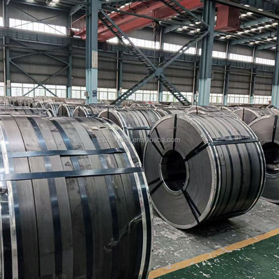 Q235b Q345b Q355b Astm A36 Carbon Steel Hot Rolled Steel Sheet HRC Coil Skin Pass Ja en Blasting met oppervlaktesand