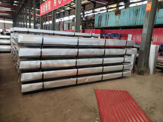 600-1500 mm Breedte Zink IBR GI gegalvaniseerd dakblad met 0,6 mm dikte en logo aanpassingsoptie