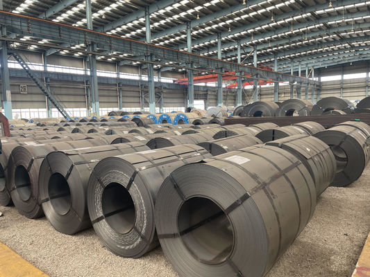 Aangepaste grootte S235JR HRC ms Steel Coil ASTM A36 Iron Low Carbon Q345 warmgewalste stalen spoel voor structurele toepassingen