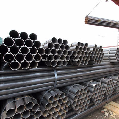ERW GESOLDEERDE STRUCTURE PIPE warmgewalste Q195 Q235b St37 Zwarte naadloze gelaste koolstofstaalpijp
