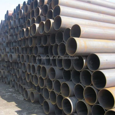 ERW GESOLDEERDE STRUCTURE PIPE warmgewalste Q195 Q235b St37 Zwarte naadloze gelaste koolstofstaalpijp