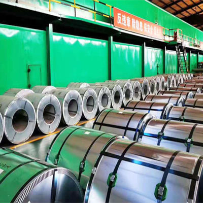 Regelmatig Spangle-oppervlak Z121-Z180 Coating 0,12-3mm Dikte gegalvaniseerde stalen spoel voor het exporteren van dakplaten