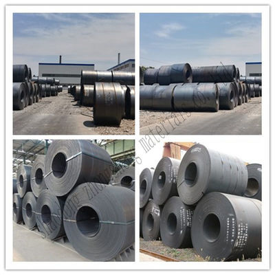 Lengte op aanvraag 5mm 6mm 8mm 1219mm 1250mm 1500mm Dof oppervlak Afwerking Klasse A36 Warmgewalste stalen spoel