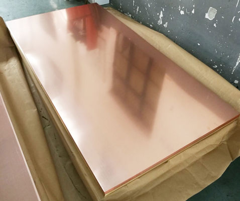 99% Cu Las 0,05 mm-1 mm Dikte 4x8 Koperen platen met verwerkingsservice en betaalbaar