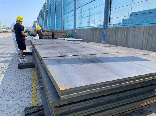 Zwarte oppervlakte warmgewalst MS staal SS400 Q235B Q355 A36 Q275 ijzeren plaat koolstofstaalplaten voor het maken van buizen Tolerantie ±1%