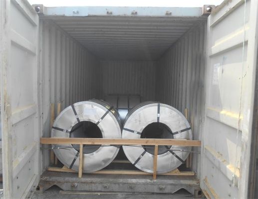 Grote tonnage DX51D Z275g 1219mm Breedte Big Spangle GI Hot Dip Galvanized Steel Coil met ±1% Tolerantie en Monsters