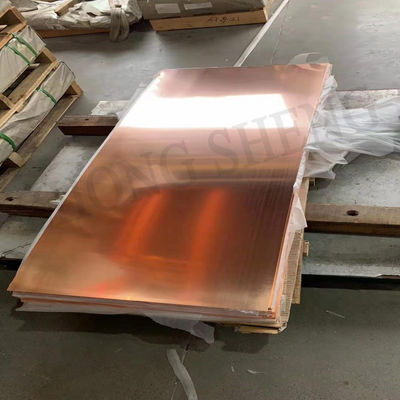 Kracht C12200 Koperplaatplaat bij met Punching Processing Service en 217-275 MPa Ultieme sterkte