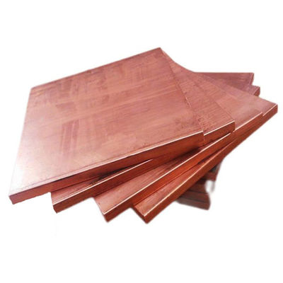 Lengte 1-12 m of indien vereist C10100 C10200 C10300 99% Puur koperen plaat Hoogsterke kathode koperen plaat Messing plaat