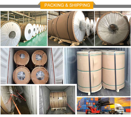 3004 1100 0,15 mm 0,5 mm 0,18 mm Dikte Kleur coated aluminium spoel met ± 1% Tolerantie en aangepaste kleur