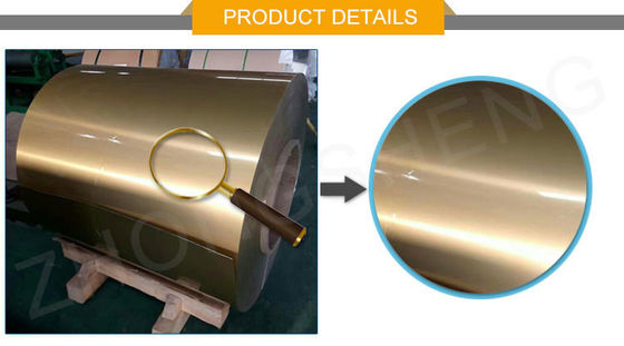 50 mm-1600 mm Breedte RAL 3003 RAL3004 Kleurbedekte aluminium spoel in O H112 Temperatuur voor duurzame producten
