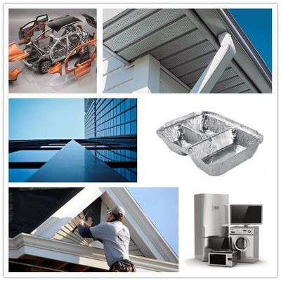 Gepersonaliseerde kleur Aluminium roll spoel 6061 6063 6082 7050 0.6mm 0.7mm 0.8mm 0.9mm 0.1mm legering spoelen met aangepaste grootte