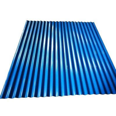 PVOC-gecertificeerde Ppgi gegorfelde plaat van metaal 28 Gauge 0,5 mm 2FTX 8FT koudgewalste zink dakplaten Plaat met nul spangle