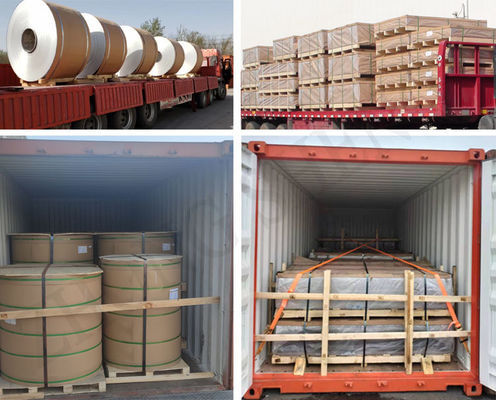 3003 H14 Aluminium Polysurlyn spoel voor goot 0,12-0,2 Dikte Aanpasbare lengte Direct