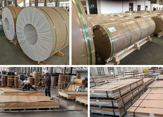 Koudgewalste aluminium spoel legering 1200 Aluminium spoel 3005 H14 Aluminium spoel 3A21 H18 met perforatieverwerkingsservice