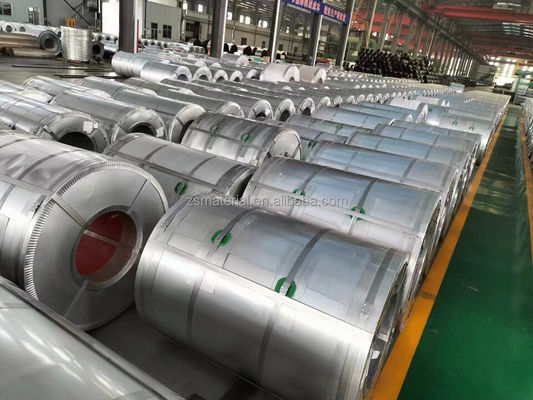 JIS-standaard Big Spangle gegalvaniseerde stalen spoel Z275 met 0,35 mm dikte en 3-8 ton spoelgewicht