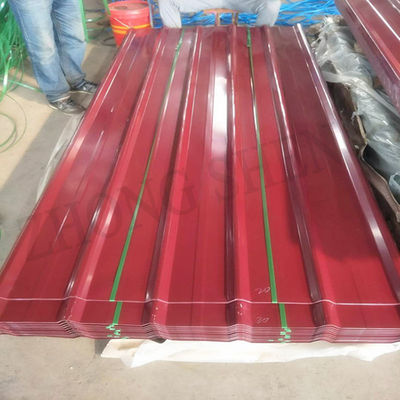 8 ft gegolfde zink dakplaat voor gebouwen Primercoating 8-30/5-30um Buigservice inbegrepen