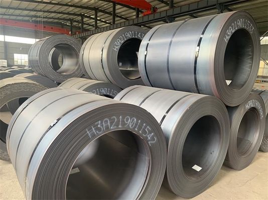 ASTM A-131 A36 Q235 HR koolstof MS Warmgewalste stalen spoel Gegarandeerd en hoeveelheid 5*1500mm