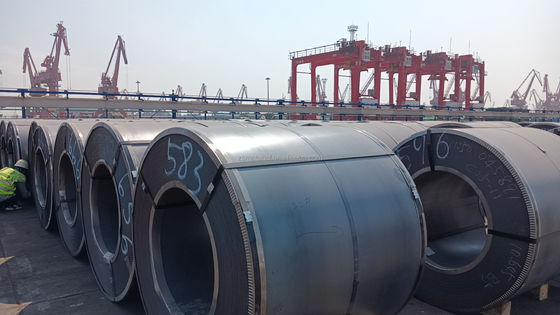 Sterkte staalplaat Q235 2 * 1250mm HRC warmgewalste spoel geleverd door de RIZHAO Mill met lengte volgens uw gewenste grootte