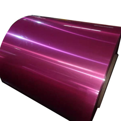 O-H112 Temper PPGI/PPGL-spoel meerkleurig aluminium geschikt voor bouwelektronica en kunstprojecten