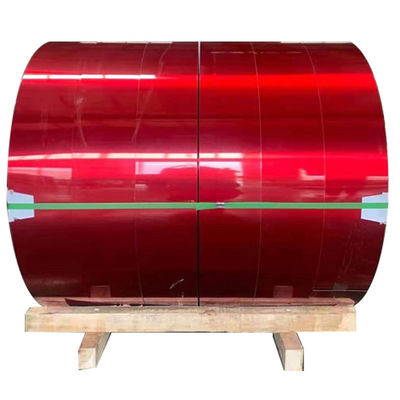 O-H112 Temper PPGI/PPGL-spoel meerkleurig aluminium geschikt voor bouwelektronica en kunstprojecten