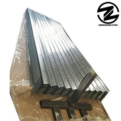 0.6mm 0.8mm 1.2mm Z80g Z100g Gi Zink bekleed staalplaat Bouwindustrie gegalvaniseerd staal gegolfd dakplaat