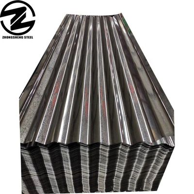 0.6mm 0.8mm 1.2mm Z80g Z100g Gi Zink bekleed staalplaat Bouwindustrie gegalvaniseerd staal gegolfd dakplaat