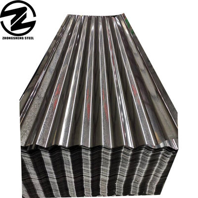 0.6mm 0.8mm 1.2mm Z80g Z100g Gi Zink bekleed staalplaat Bouwindustrie gegalvaniseerd staal gegolfd dakplaat