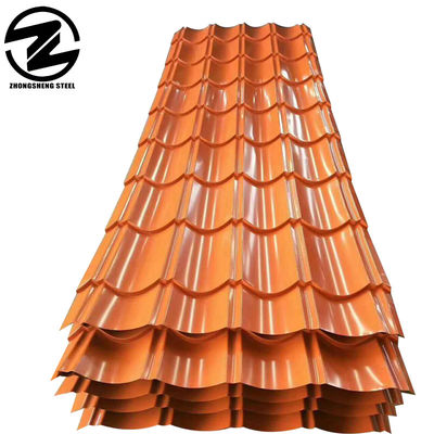 Primaire coating 8-30/5-30um PPGI gekleurde metalen dakplaten Duurzaam en levendig voor stijlvolle constructies