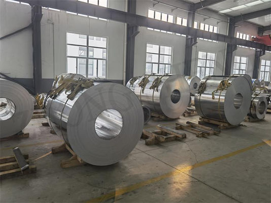 Ronde rol 78 mm 15 inch aluminium spoel voor gootjes ASTM 8011 gecoate zilveren aluminium strips A1050