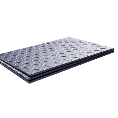 Warmgewalste ASTM a36 ss400 q235 2,5 mm 3,5 mm zachte stalen checkplaat voor vloerplaatverwerking