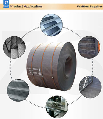 Q235 A36 SS400 Carbon mild Steel Checkered Sheet Floor Plate met warmgewalste techniek en buigbewerking