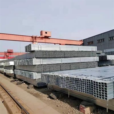 12M lengte standaard AiSi gegalvaniseerd stalen vierkant buis 100x100 voor landbouw kasstructuur Uitstekende keuze