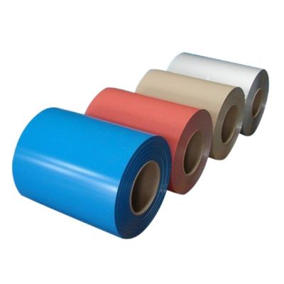 0.12-3mm Ral Kleuren PPGI Voorgeverfde stalen plaat gegalvaniseerde stalen plaat/spoel met tolerantie ±1% van Shandong Zhongsheng