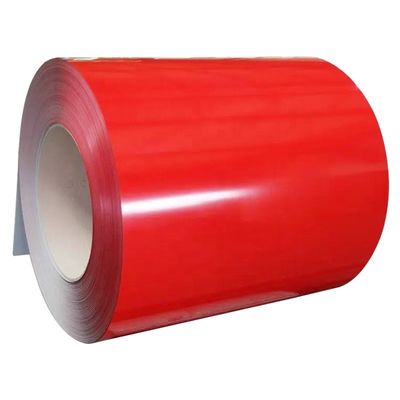 Voorgeverfde GI gegalvaniseerde staalplaat spoel spoel ID 508/610mm Aanpasbare lengte PPGI PPGL bekleed staal rate spoelplaat
