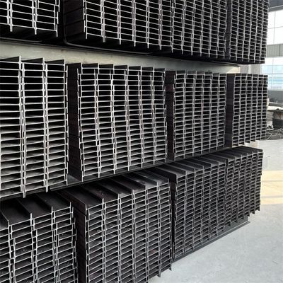 Q345B ASTM A992 / A572 Klasse 50 Staalplaat H-balkconstructie met lengte 6-12 m of per klantvereiste