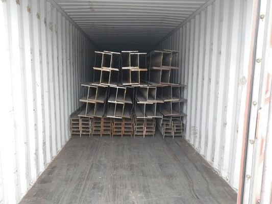 150 * 75 * 5 * 7mm ASTM A36 ijzeren H-balkstaal met tolerantie ± 1% en ontcoiling-verwerkingsdienst