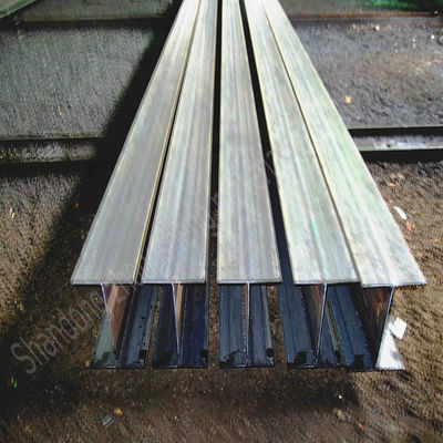 Geperst Q235 afmetingen milde koolstof H-balk voor werkplaats staalstructuur ASTM W6x9 gefactureerd volgens theoretisch gewicht