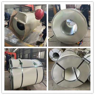 Op maat gemaakte dikte 0,12-3,0 mm Voorgeverfde PPGI RAL9003 gegalvaniseerde stalen spoel voor en whiteboard